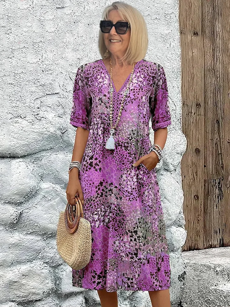 Nina | Vivid Midi Dress