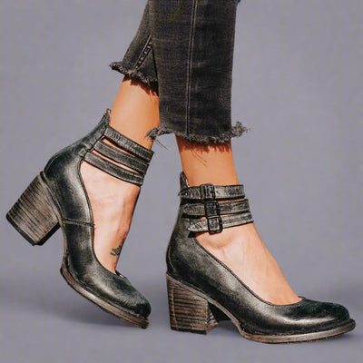 Alwine | Vintage Pumps for Elegant Comfort
