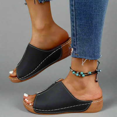 Noemi | Handmade Wedge Sandals from Premium Materials