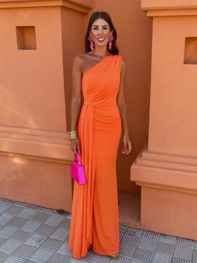 Lia™ | Asymmetrical Long Dress