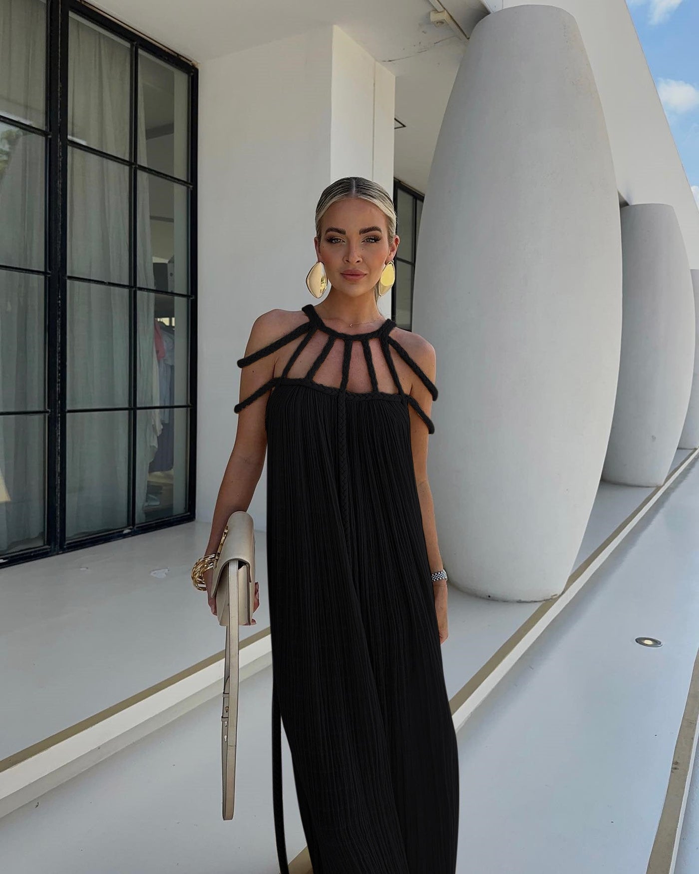 Jairah - Woven Bohemian Dress