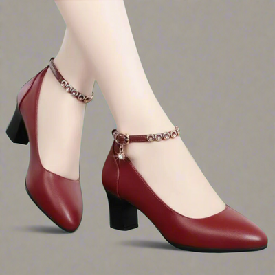 Zymara | Pumps made from premium patent leather for your office style