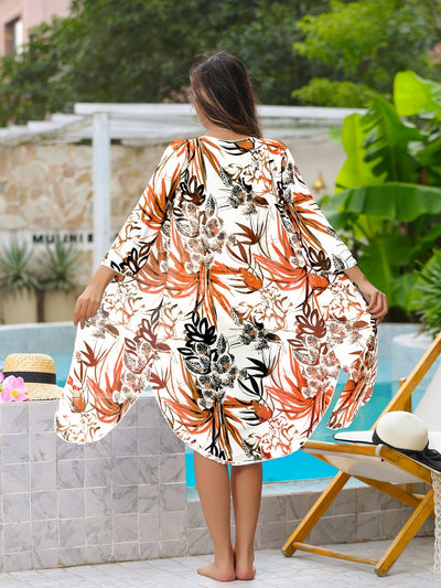 Veralina™ – Tropical Swim Set with Kimono (2-piece)