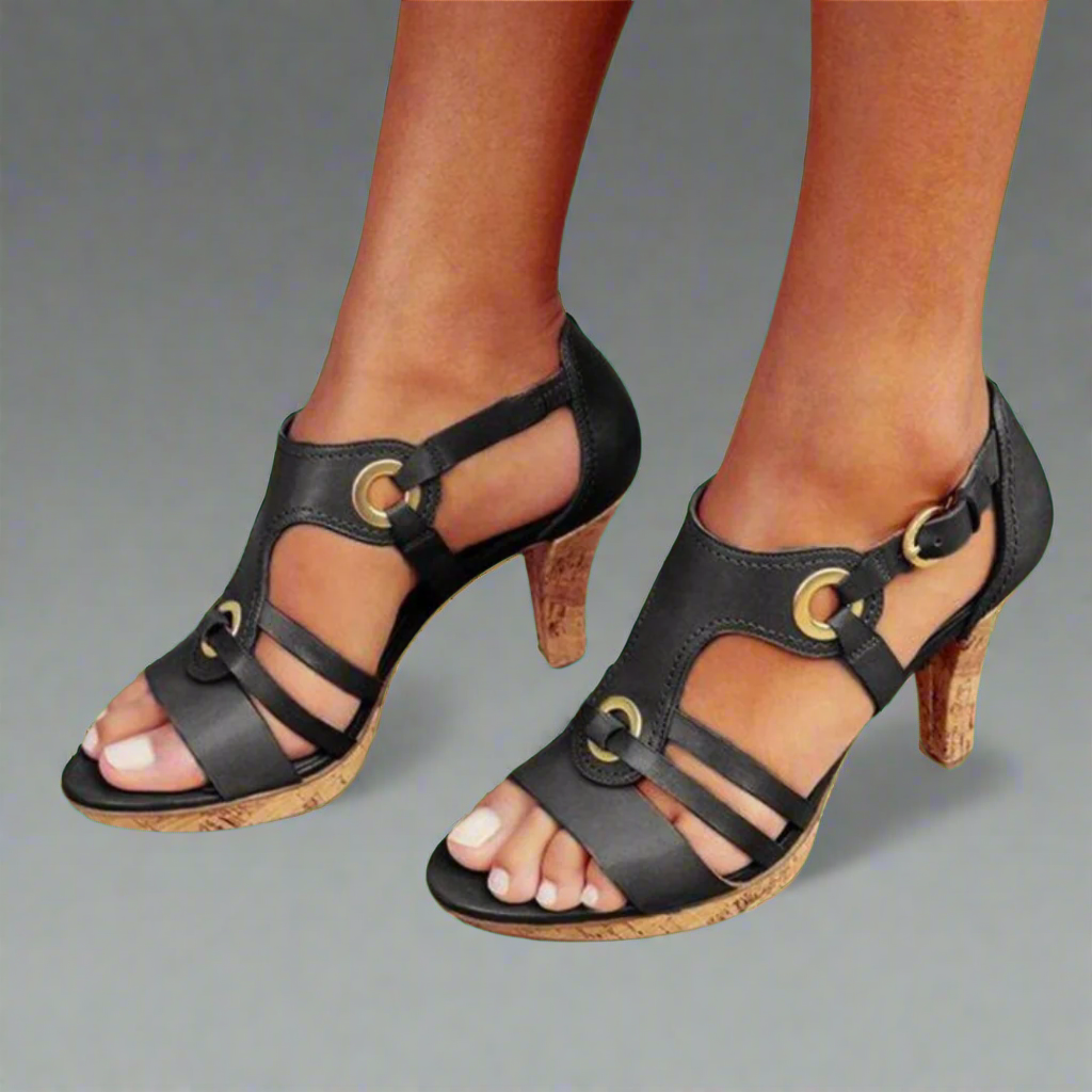 Wiebke | Romantic Sandals with Open Toes – Comfortable and Stylish