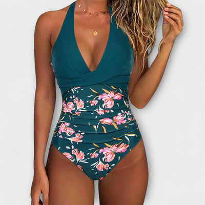 Elanora™ – Shaping Swimsuit with V-neck