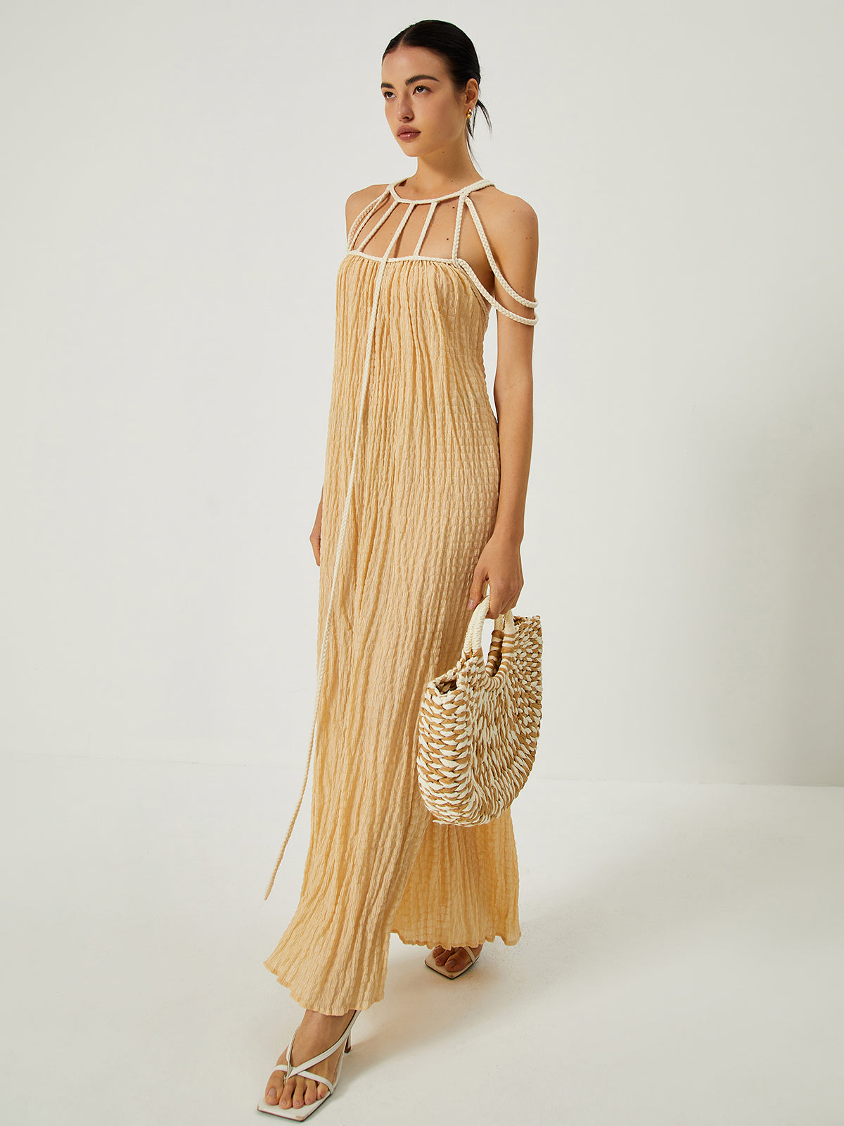Jairah - Woven Bohemian Dress
