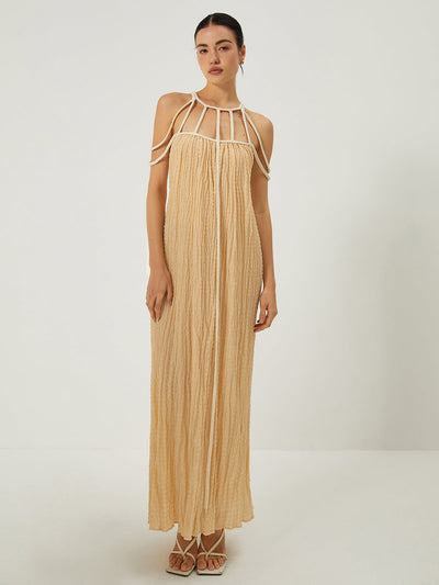 Jairah - Woven Bohemian Dress