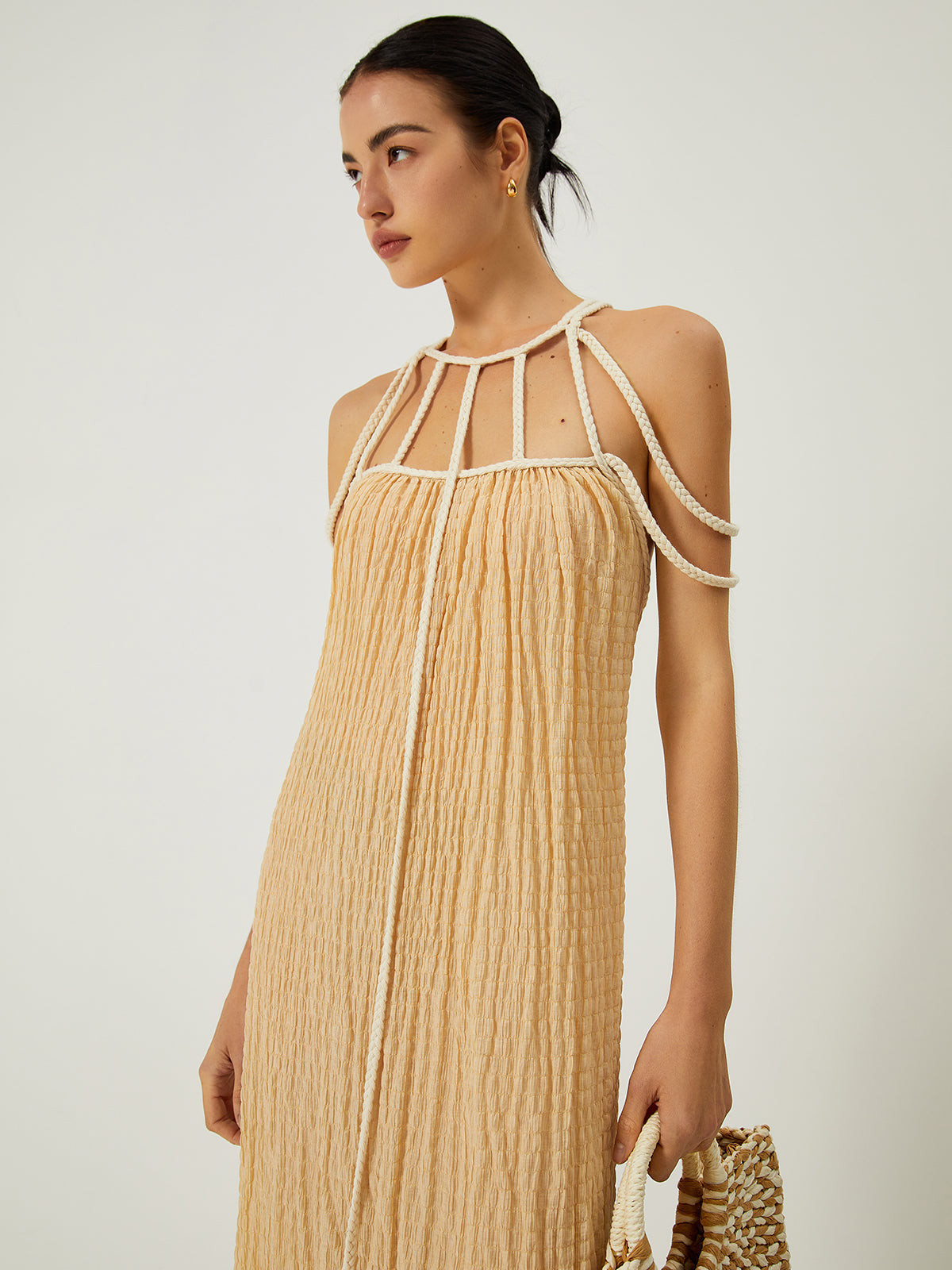 Jairah - Woven Bohemian Dress
