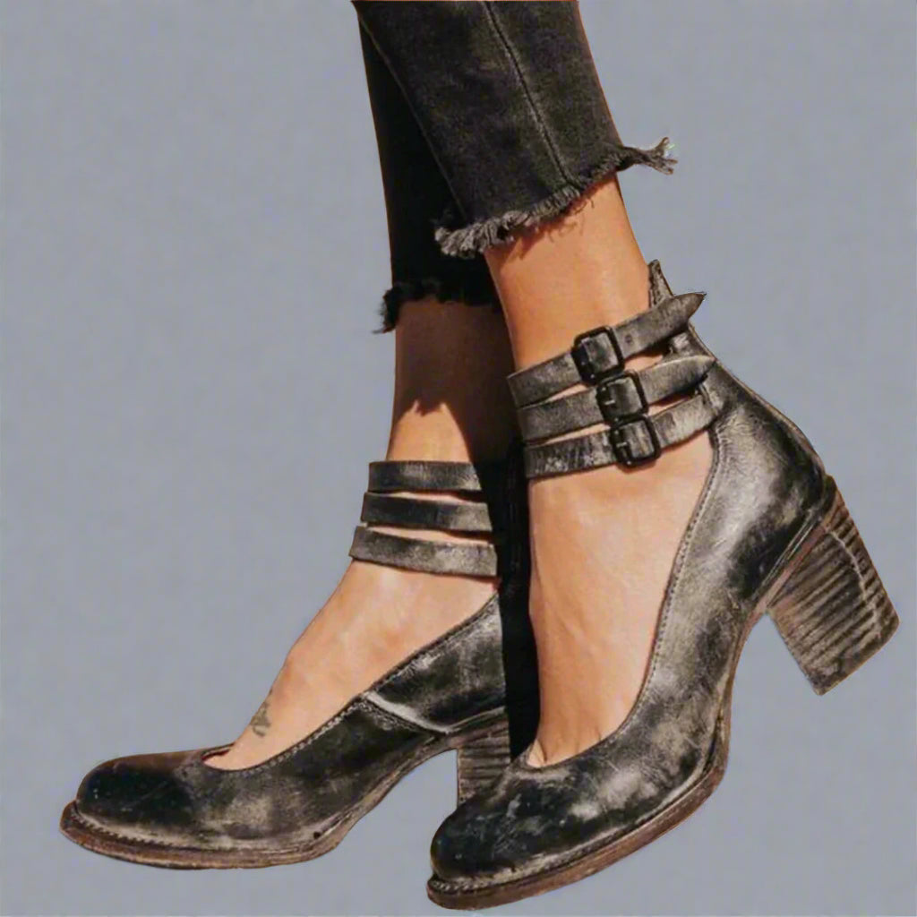 Alwine | Vintage Pumps for Elegant Comfort