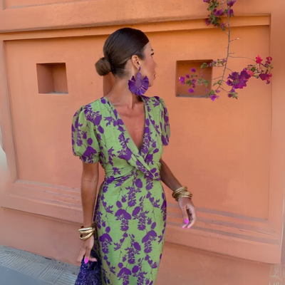 Danielle™ | Chic Floral Midi Dress for Women