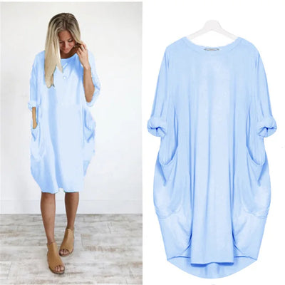Amanda - Comfortable Tummy Covering Dress