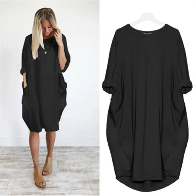 Amanda - Comfortable Tummy Covering Dress