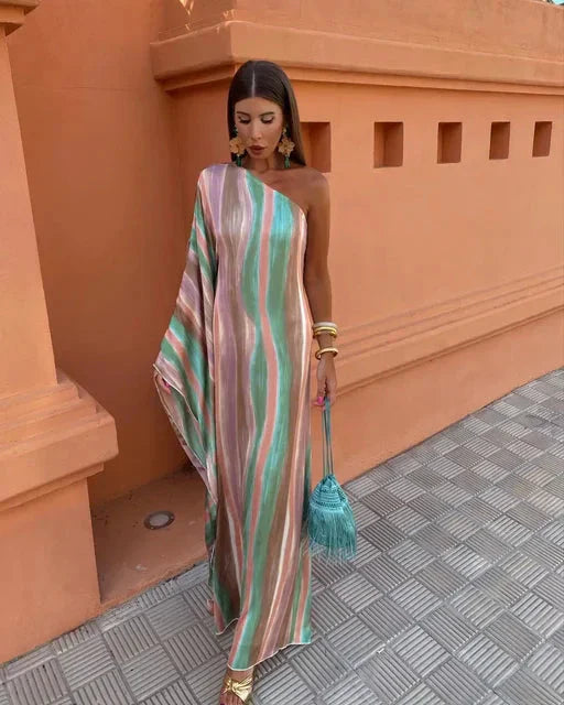 Lily™ | Asymmetric Maxi Dress