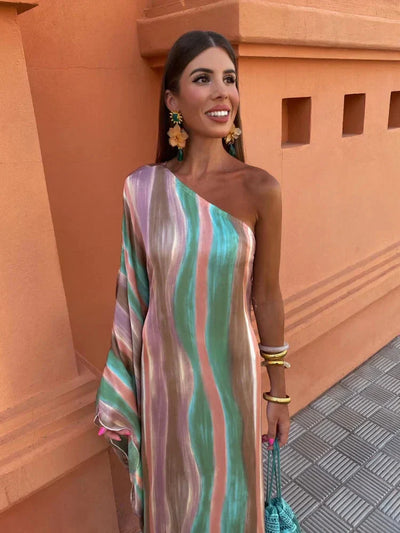 Lily™ | Asymmetric Maxi Dress