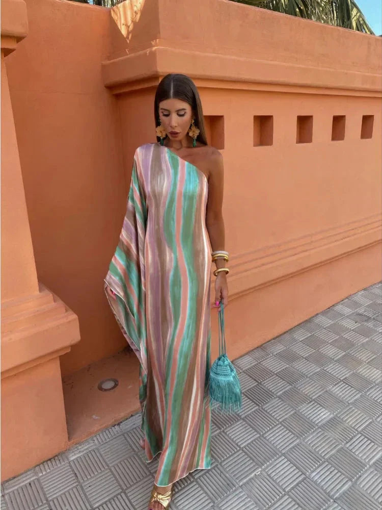 Lily™ | Asymmetric Maxi Dress
