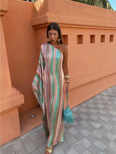 Lily™ | Asymmetric Maxi Dress