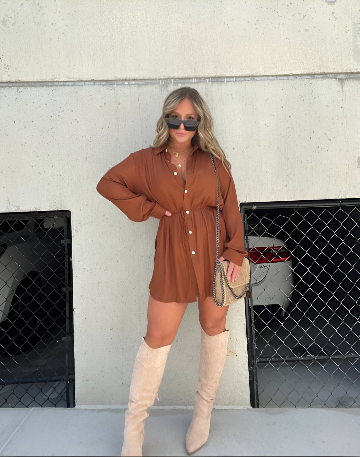 Sharaine - Chic Romper Dress