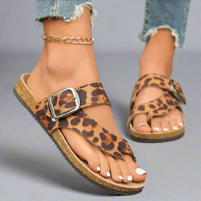 Josepha | Comfortable Leather Slippers Made from High-Quality Material for Summer