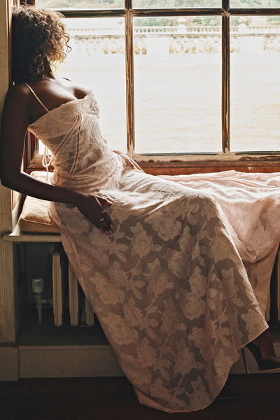 Paulette - Long Corset Dress
