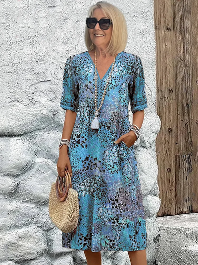 Nina | Vivid Midi Dress