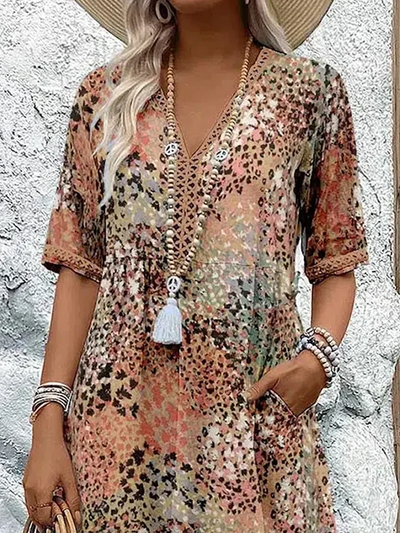 Nina | Vivid Midi Dress