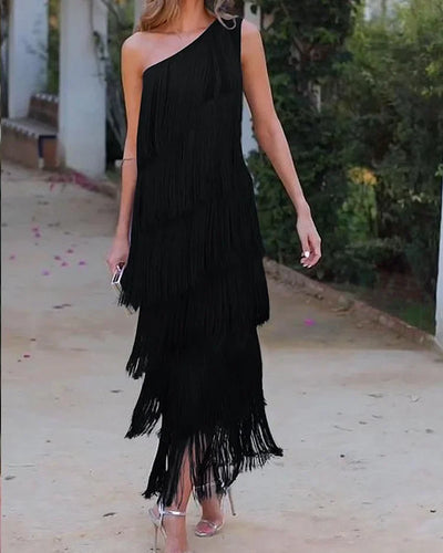 Priscilla - Elegant Off-Shoulder Dress