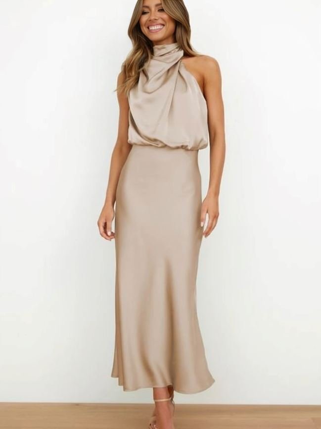 Gwendolyn - Elegant Silk Dress