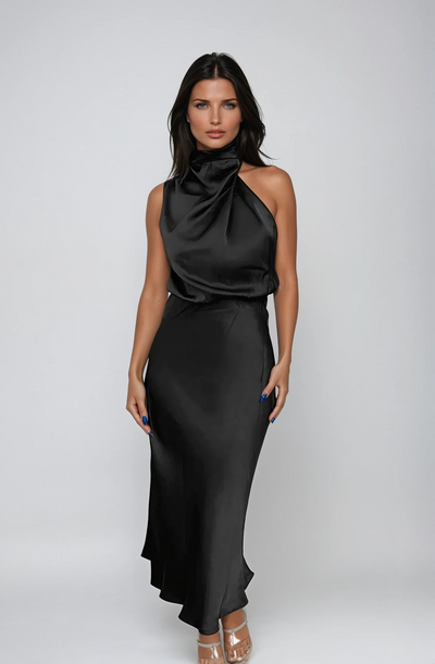 Gwendolyn - Elegant Silk Dress