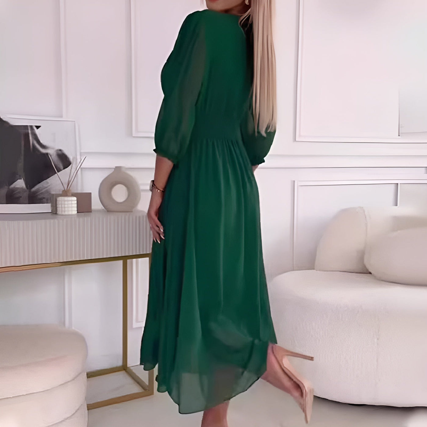 Natasha - Classic Chiffon Dress