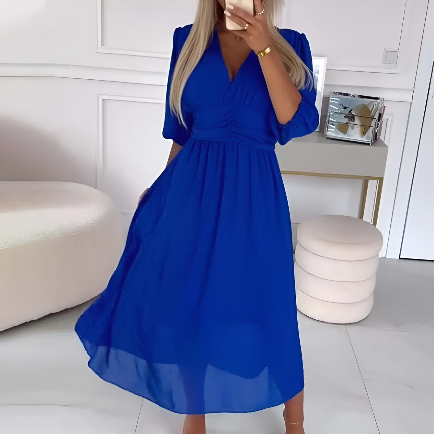 Natasha - Classic Chiffon Dress