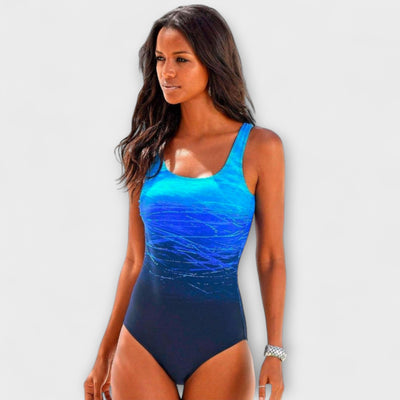 Nayvra™ – Sporty Ombre Swimsuit