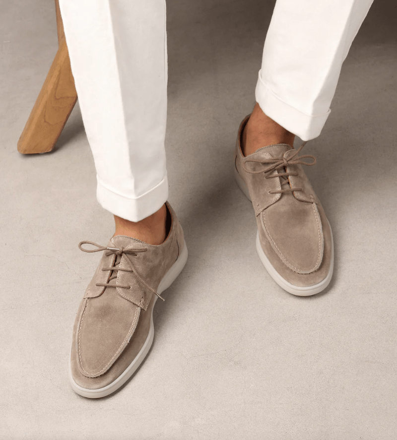 Malik – Elegant Suede Slip-on with Flexible Sole