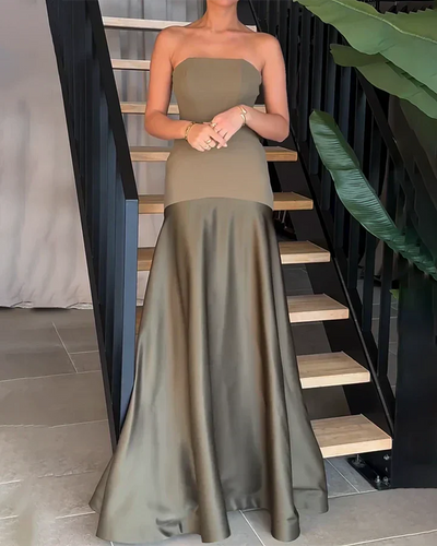 Winona - Elegant Off-Shoulder Maxi Dress