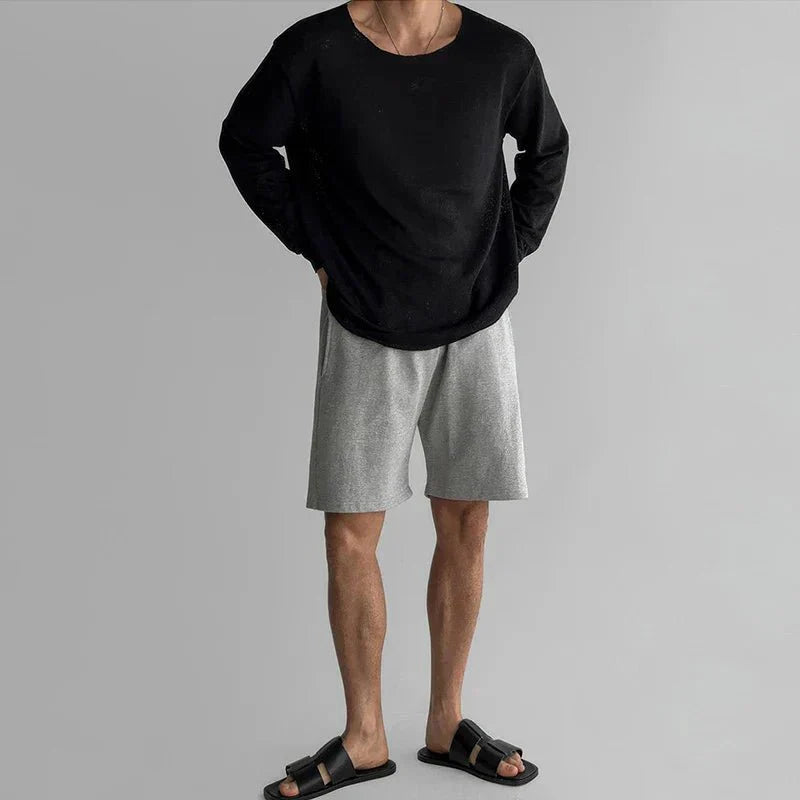 Reinhard – Elegant Hollow Knit T-Shirt