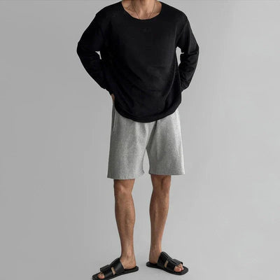Reinhard – Elegant Hollow Knit T-Shirt