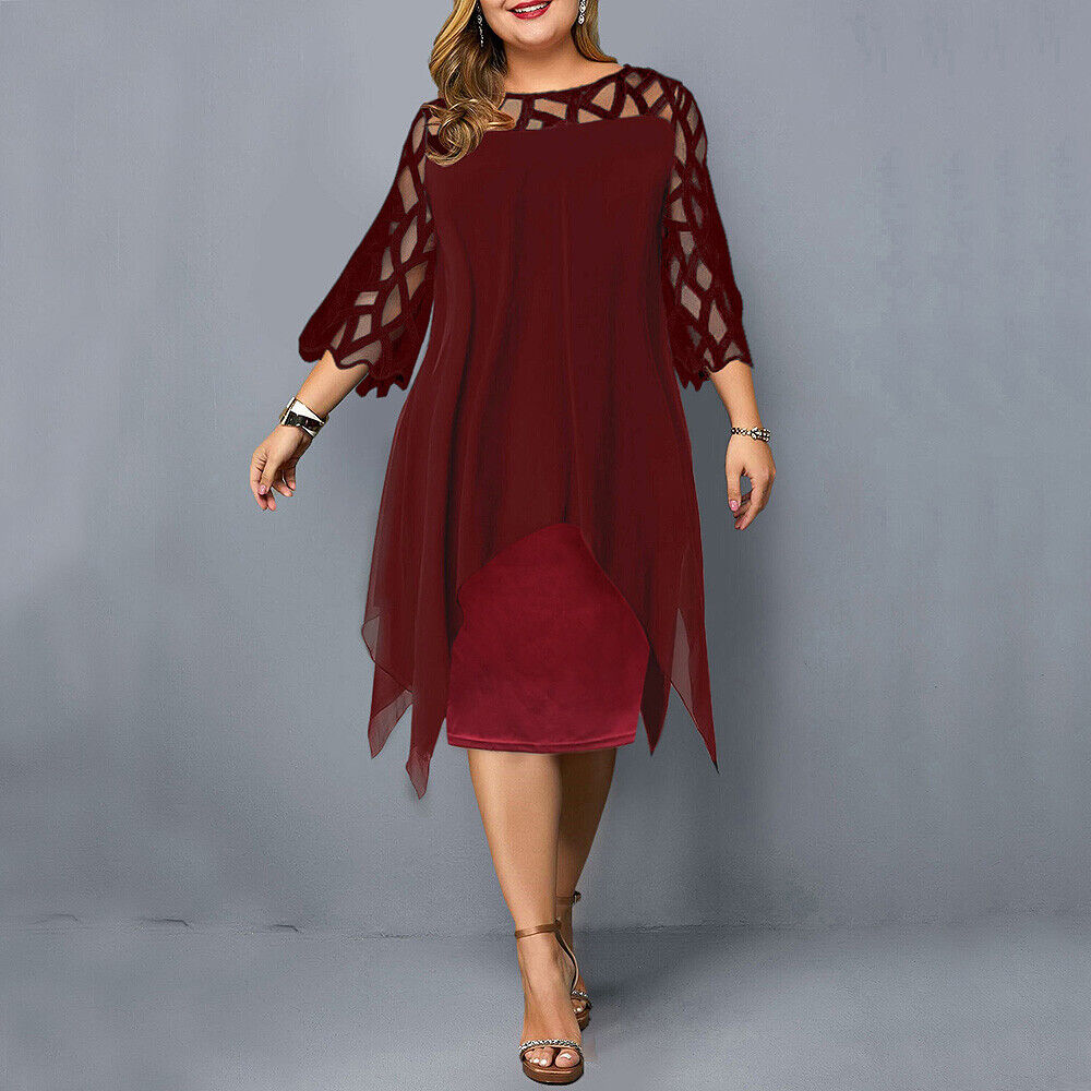 Abelone | Elegant Oversized Midi Dress
