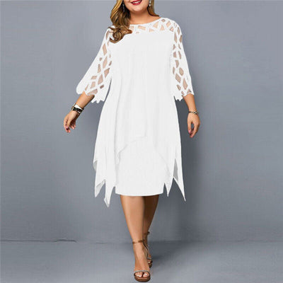 Abelone | Elegant Oversized Midi Dress