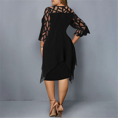 Abelone | Elegant Oversized Midi Dress