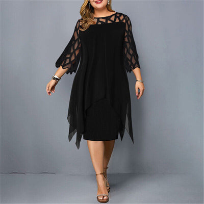 Abelone | Elegant Oversized Midi Dress
