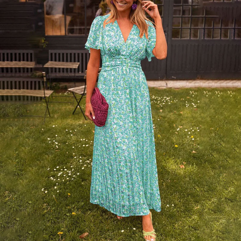 Romy | Summer Dress with V-Neck
